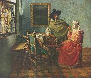Johannes Vermeer, Wine Glass